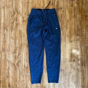 RUSSELL Mens Navy Blue Jogger Pants Size Small 28-30